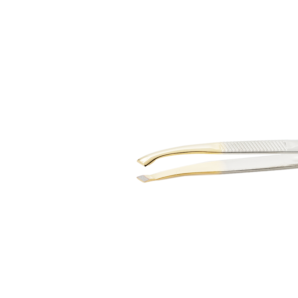 PROFESSIONAL CURVED SLANT TWEEZER